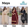 Maya By Mrudangi Georgette Kurti With Bottom Dupatta Online Wholesale